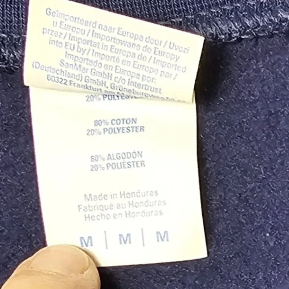 Port & Company Navy‎ Blue Pickleball Graphic Sweatshirt Pullover Long Sleeve Med - Picture 4 of 4